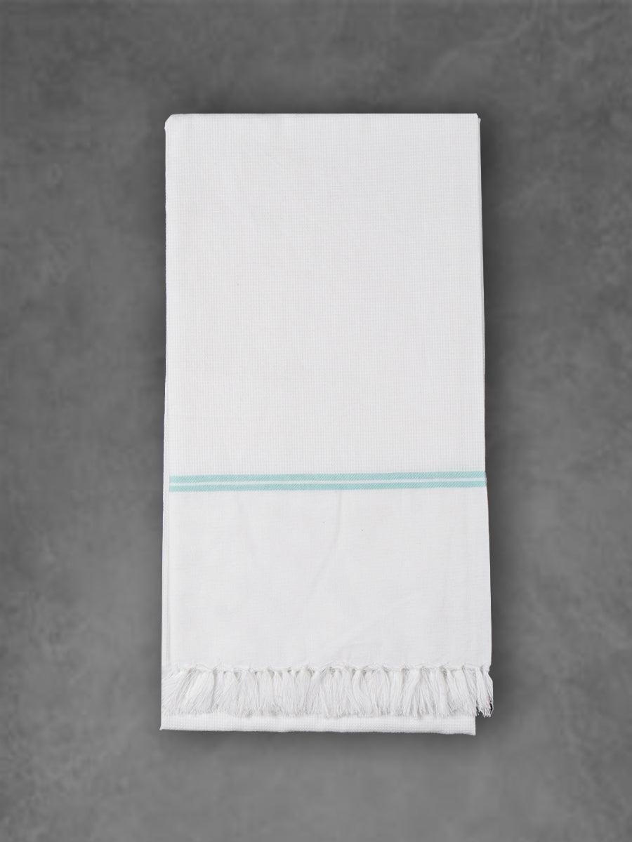 Cotton Plain Towel White 30x60