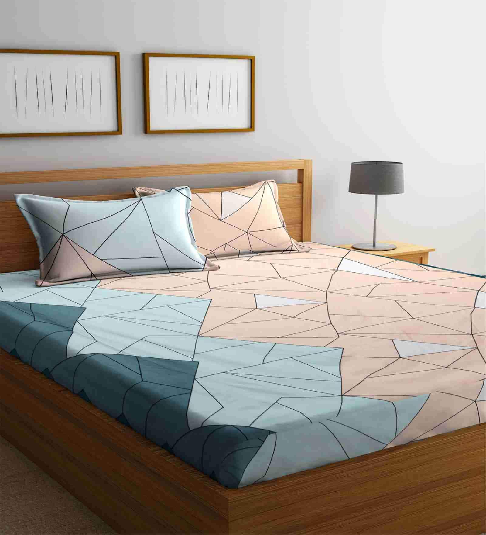 Cotton Single Bedsheet Pink 60x90