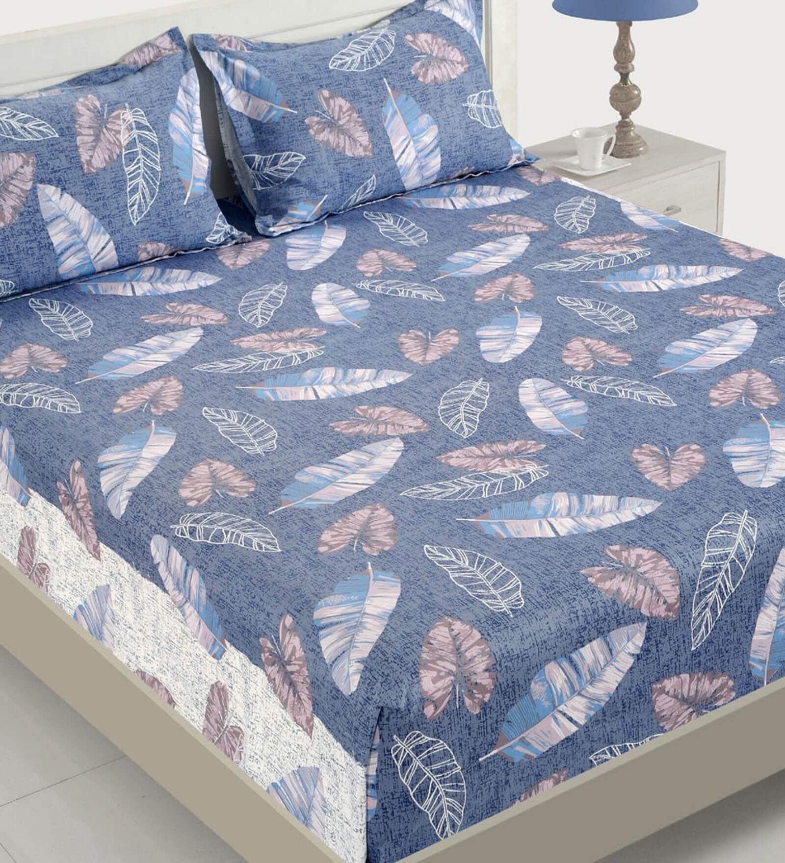 Cotton Bedsheet Floral Double 90x100
