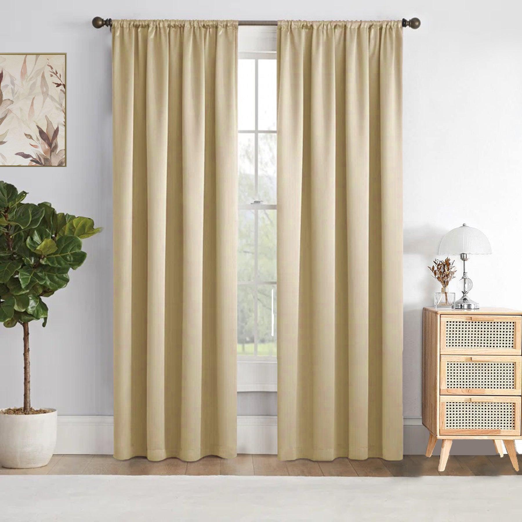 Polyester Curtain Beige 5ft