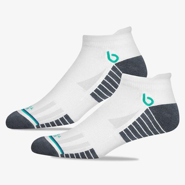 Sports Socks White Crew Free Size
