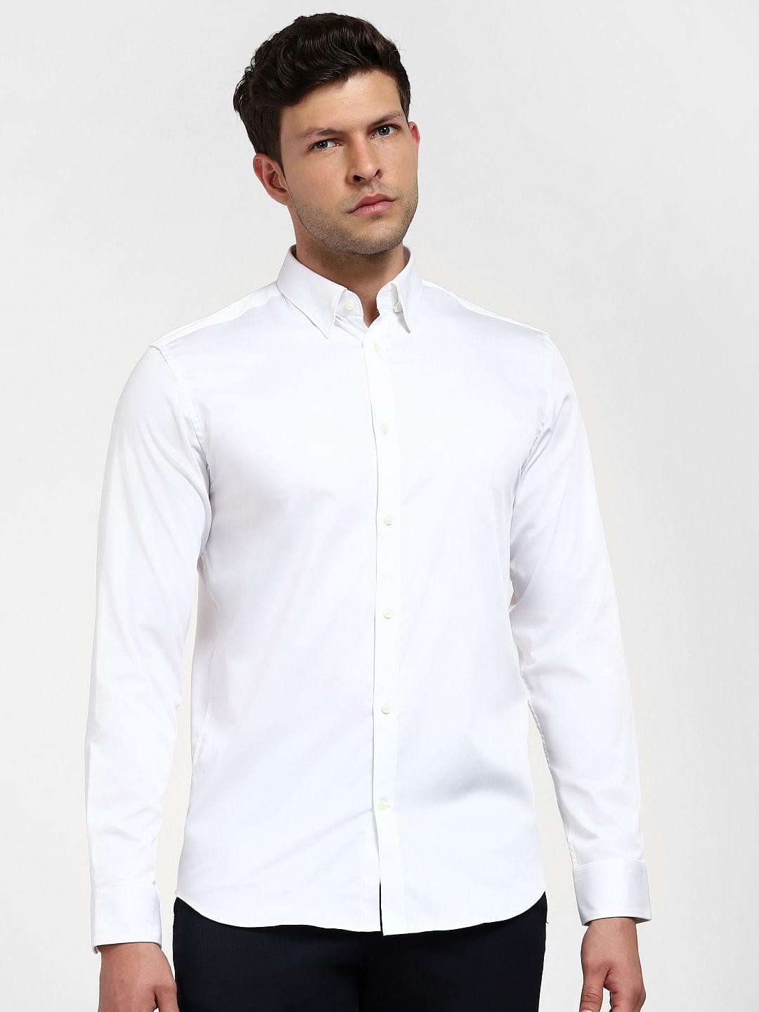 Formal Shirt White Slim Fit M